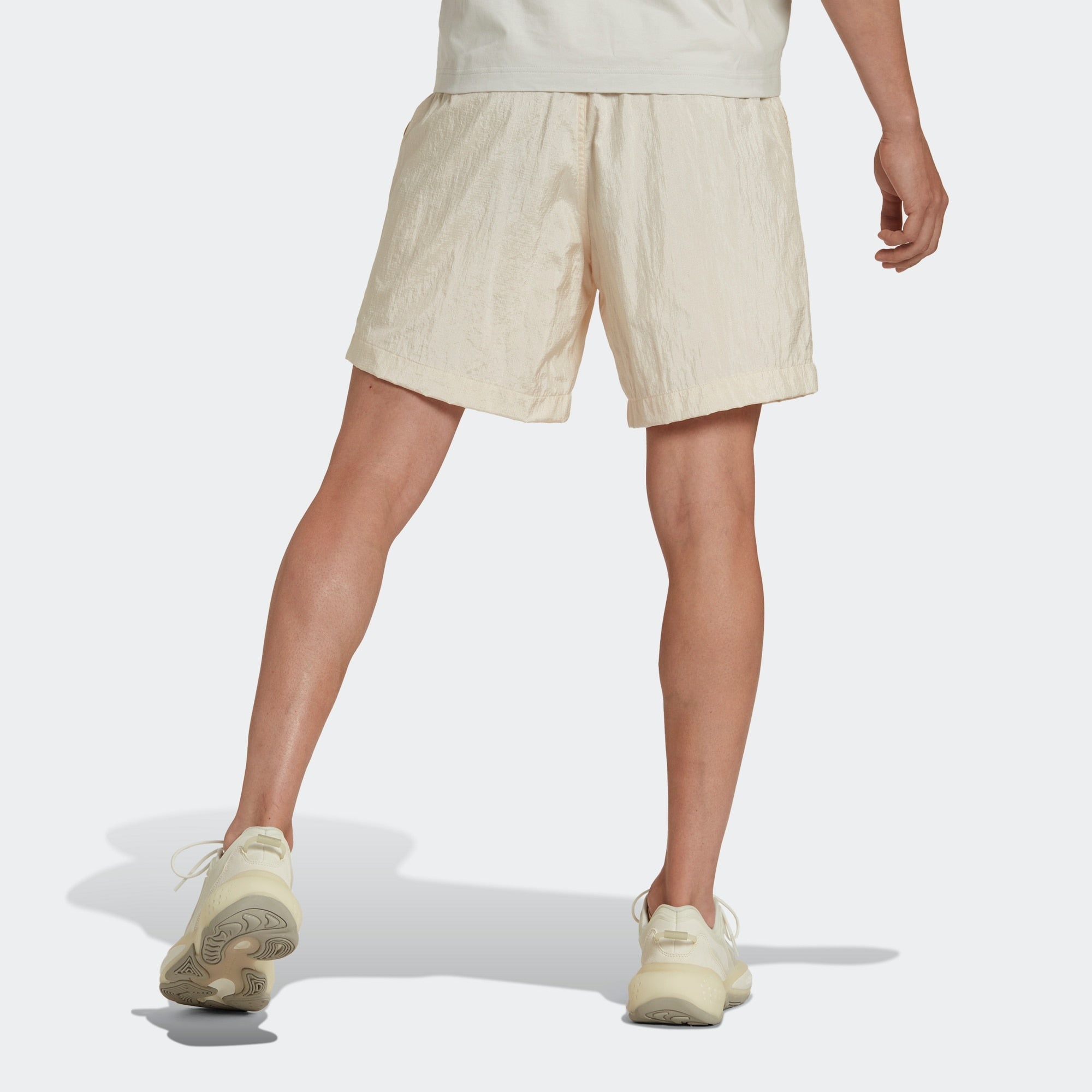 adidas adidas originals Solid Color Casual Sports Shorts Yellow White  HK2741 | REVERSIBLE