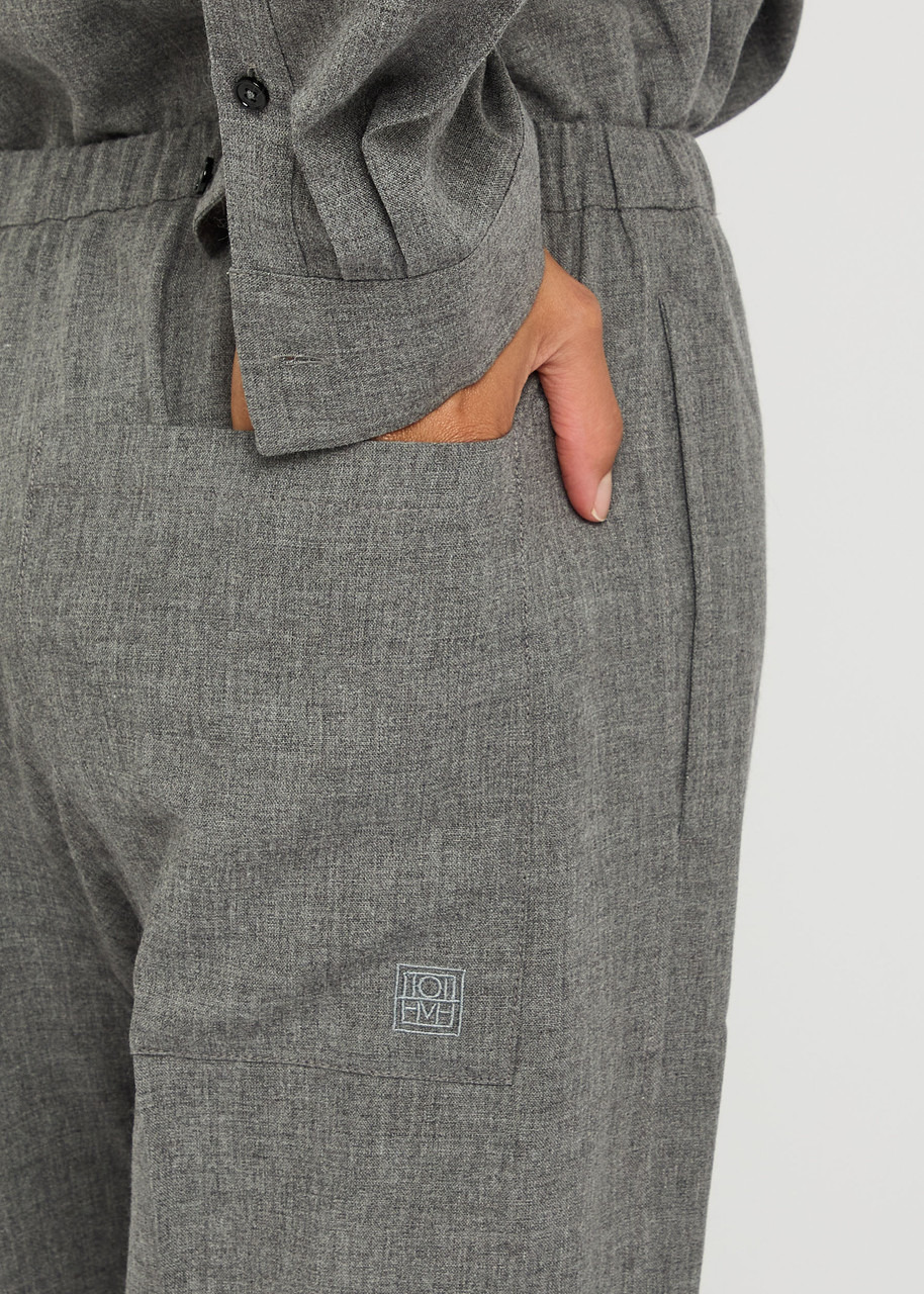 Toteme Melange Woven Trousers - 5