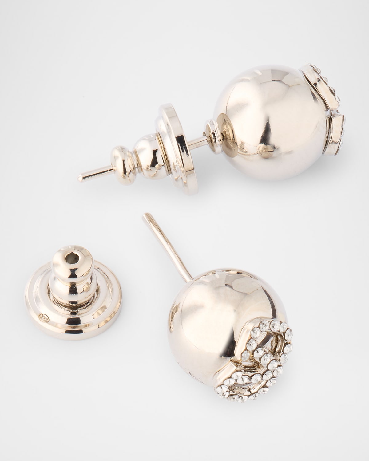 【Valentino】EARRINGS VLOGO SIGNATURE STRASS◆7W2J0G73YCW Valentino Garavani VLogo Signature Strass Earrings | Neiman