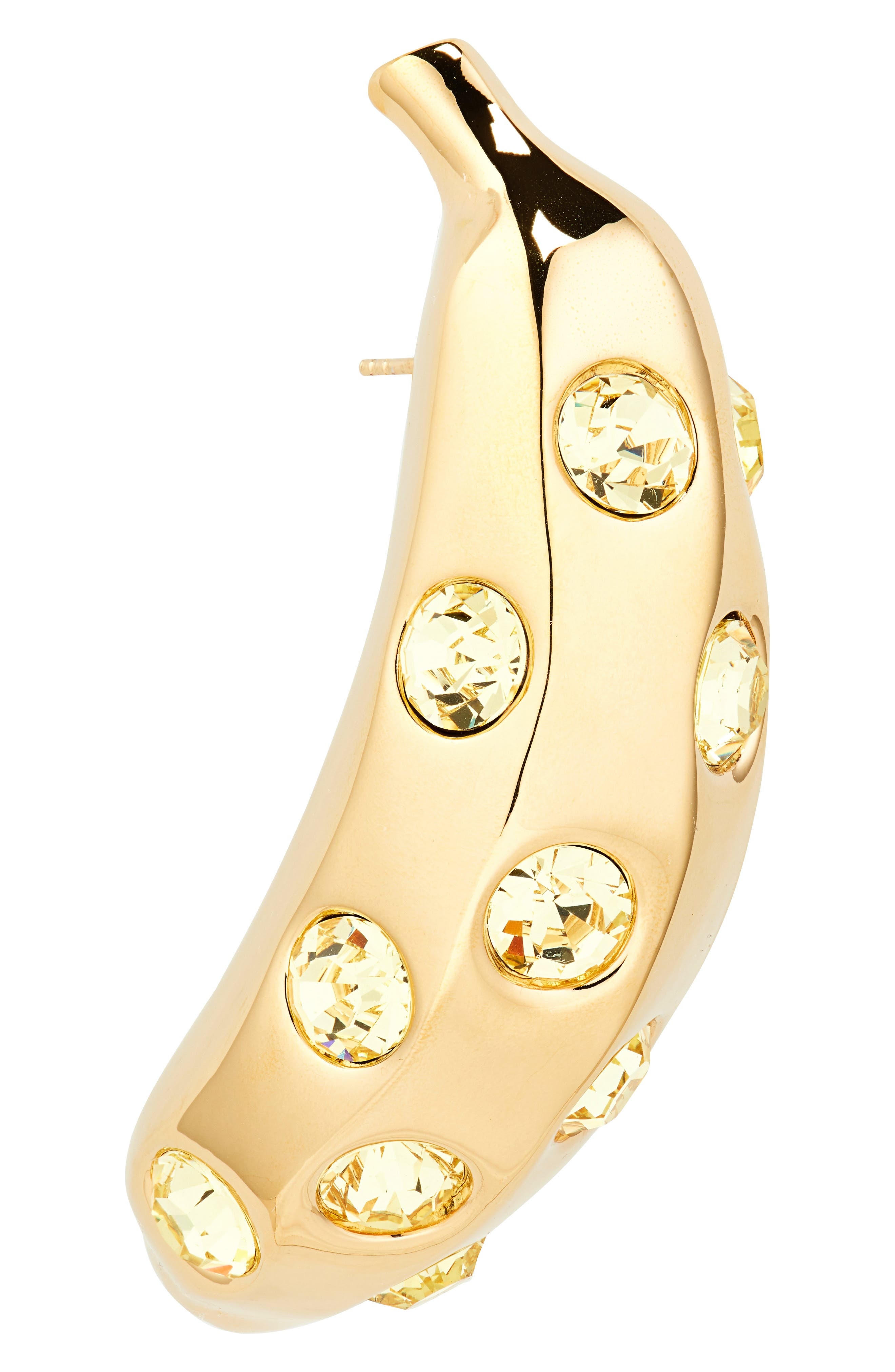 Jacquemus Les Boucles Bananes Drop Earrings in Gold/Yellow 289 at Nordstrom - 4