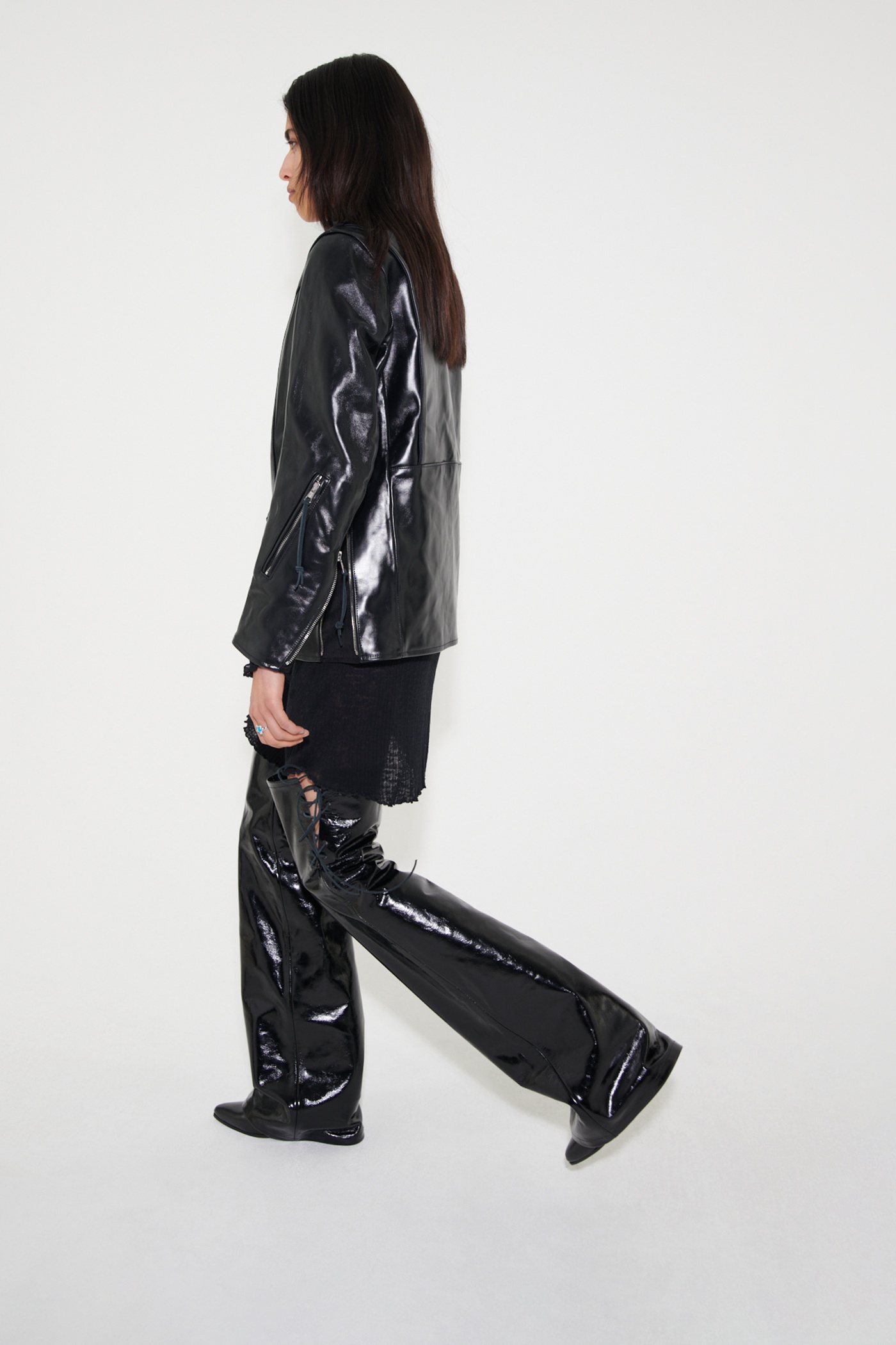 Beast Jacket Aamon Black Leather - 6