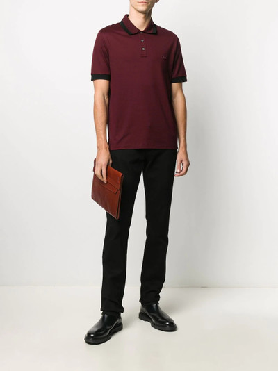 Salvatore Ferragamo Gancini short-sleeve polo shirt outlook