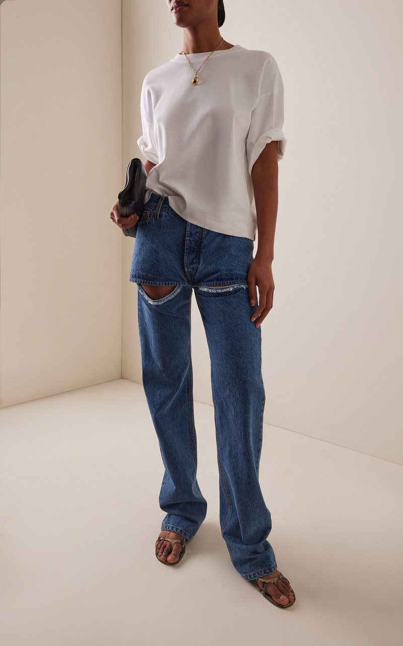DARKPARK Naomi Cutout Jeans blue outlook