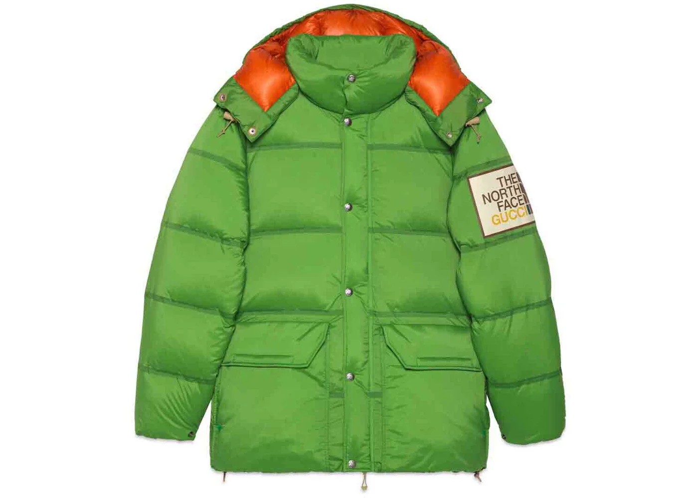 Gucci x The North Face Padded Jacket Green - 1