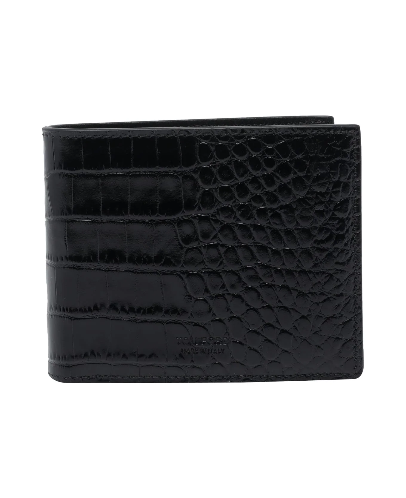 Classic Bifold Croco Wallet - 1
