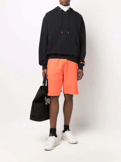 Heron Preston recycled cotton track shorts outlook