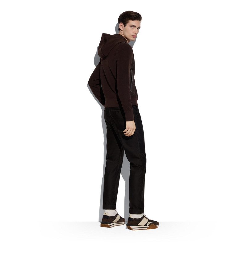 SUEDE TECHNICAL FABRIC JAMES SNEAKER 7