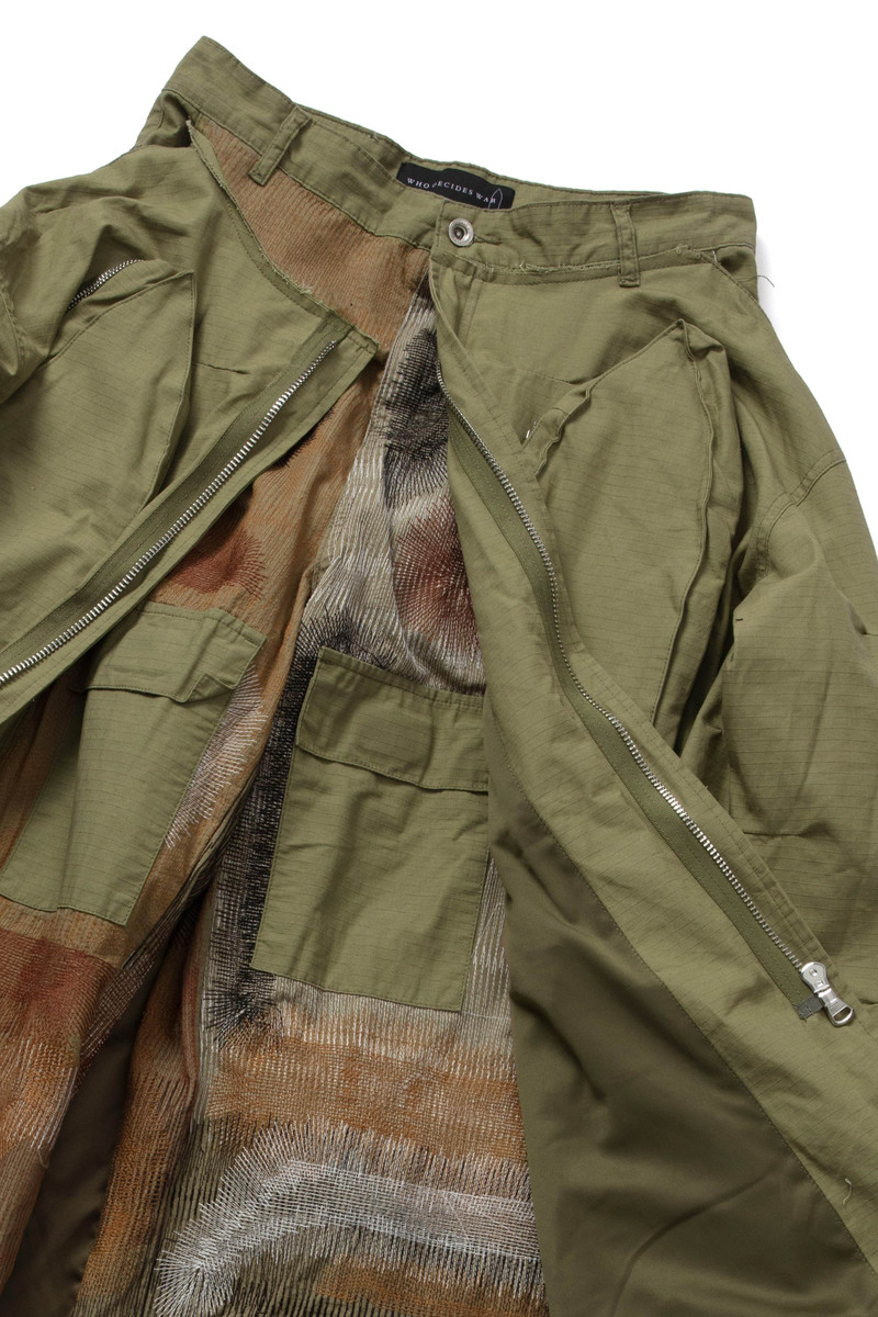 WHO DECIDES WAR MILITARY PARKA TROUSER outlook