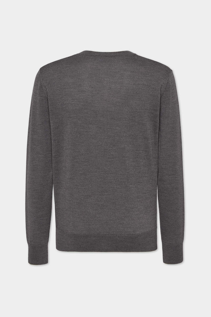 DSQUARED2 D2 LEAF V NECK PULLOVER outlook