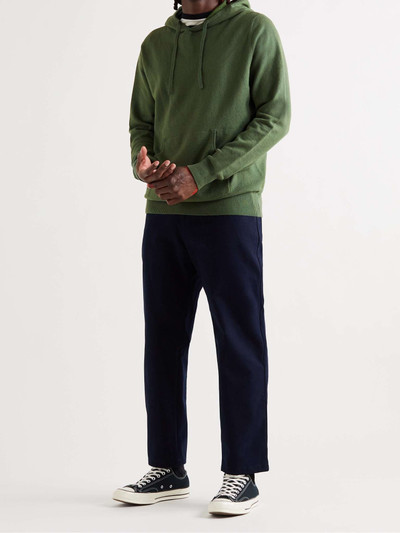 Aspesi Cotton, Cashmere and Wool-Blend Hoodie outlook