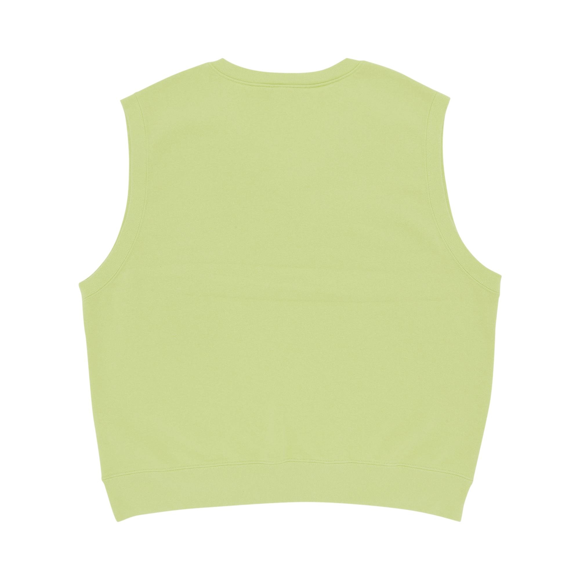 Supreme Sweatshirt Vest 'Lime' - 2
