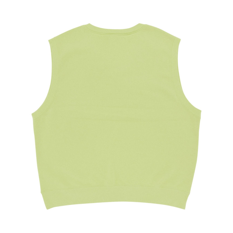 Supreme Supreme Sweatshirt Vest 'Lime' outlook