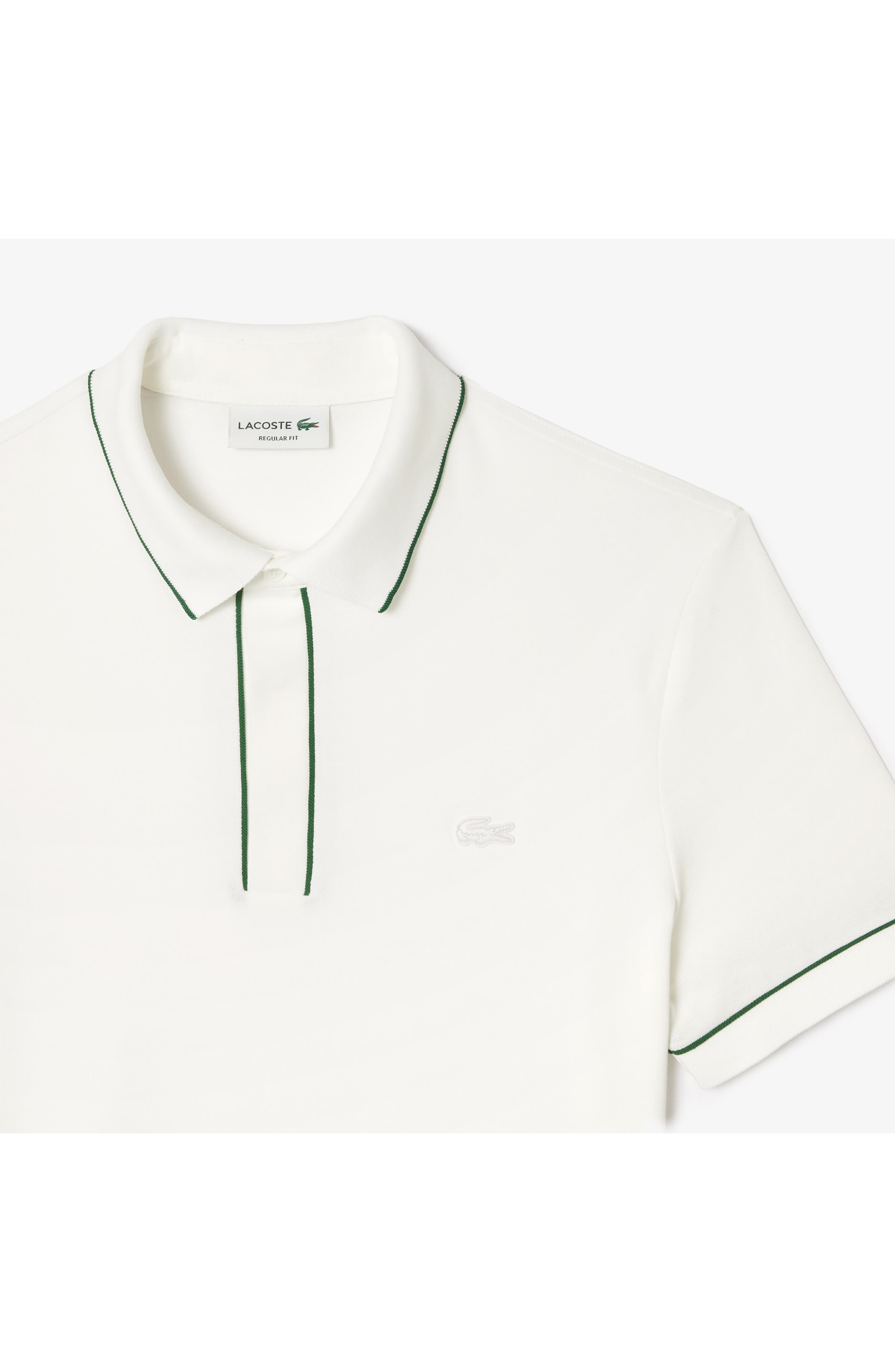 Regular Fit Tipped Piqué Polo - 6