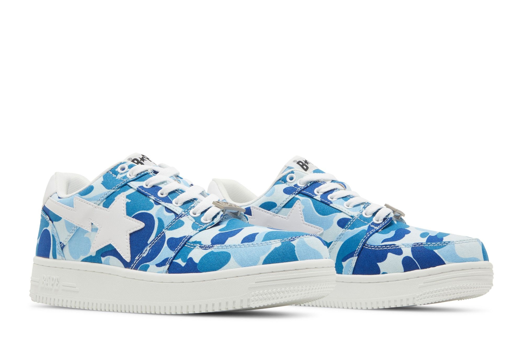 Bapesta Low 'ABC Camo - Blue' - 8