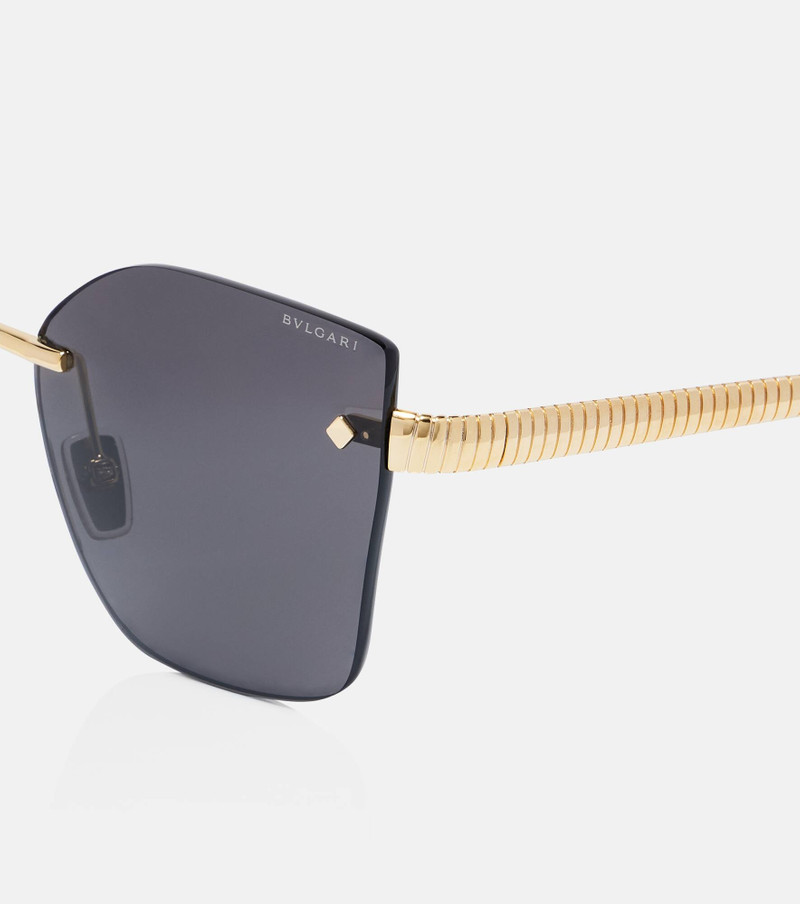 BVLGARI Tubogas cat-eye sunglasses outlook