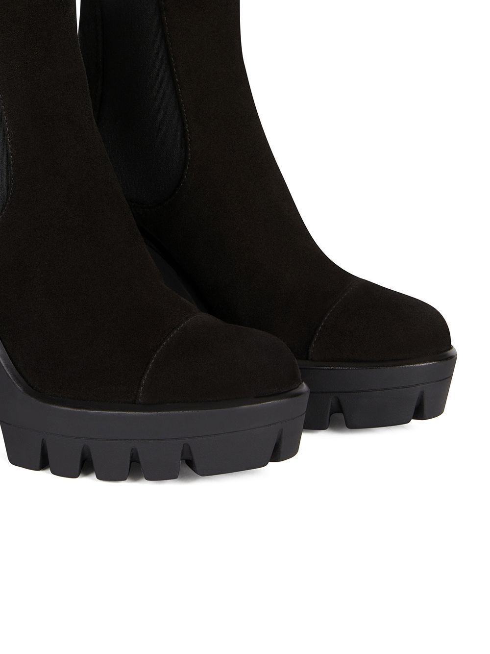 platform ankle boots - 4