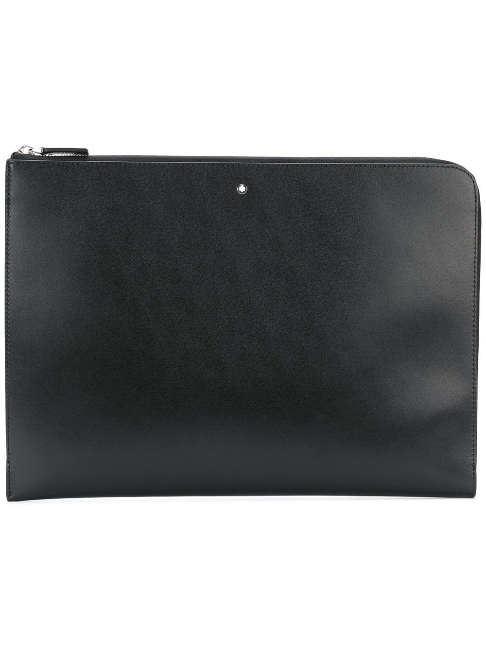 zipped portfolio clutch - 1