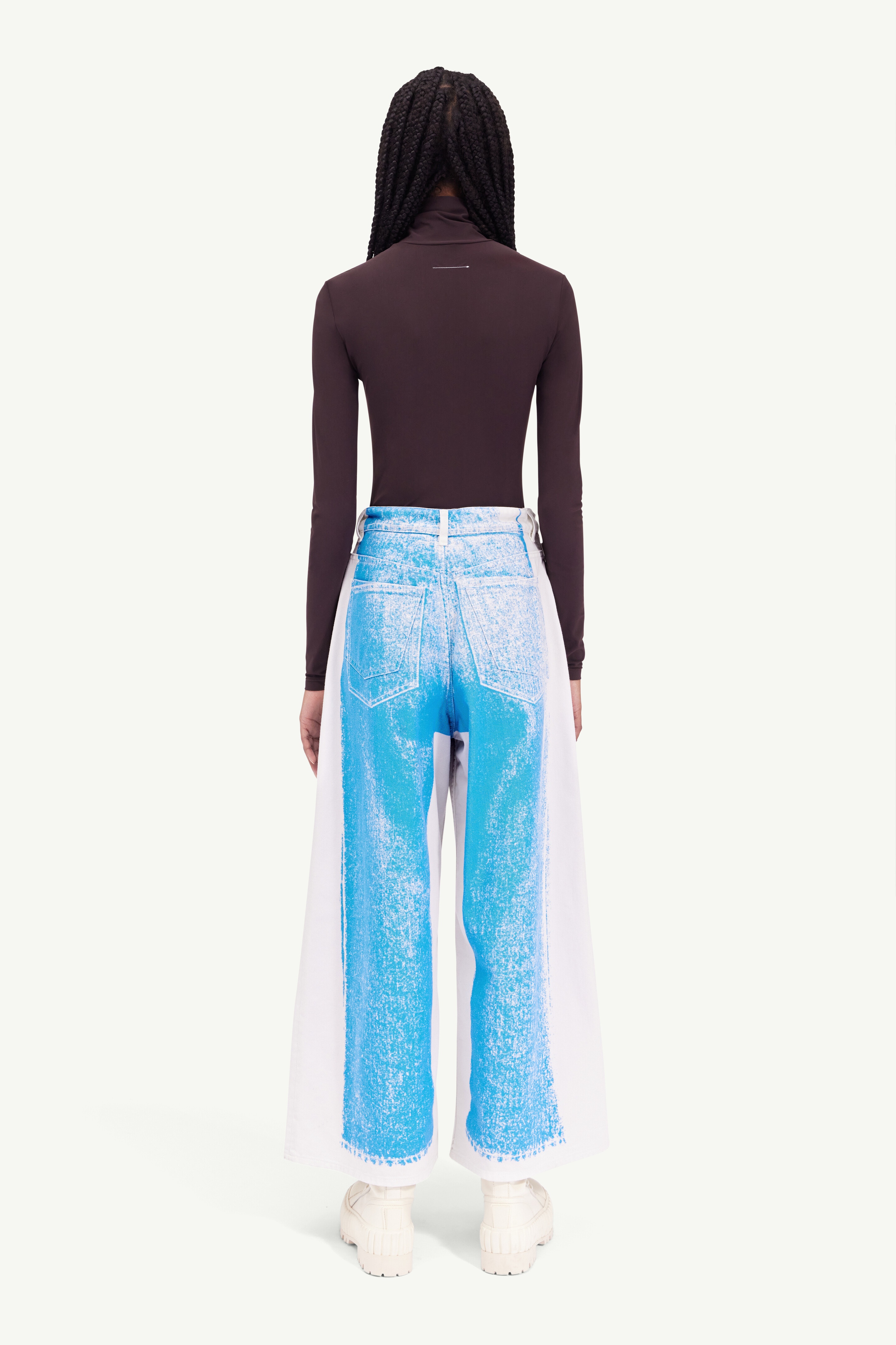 Trompe l'oeil sweatpants - 4