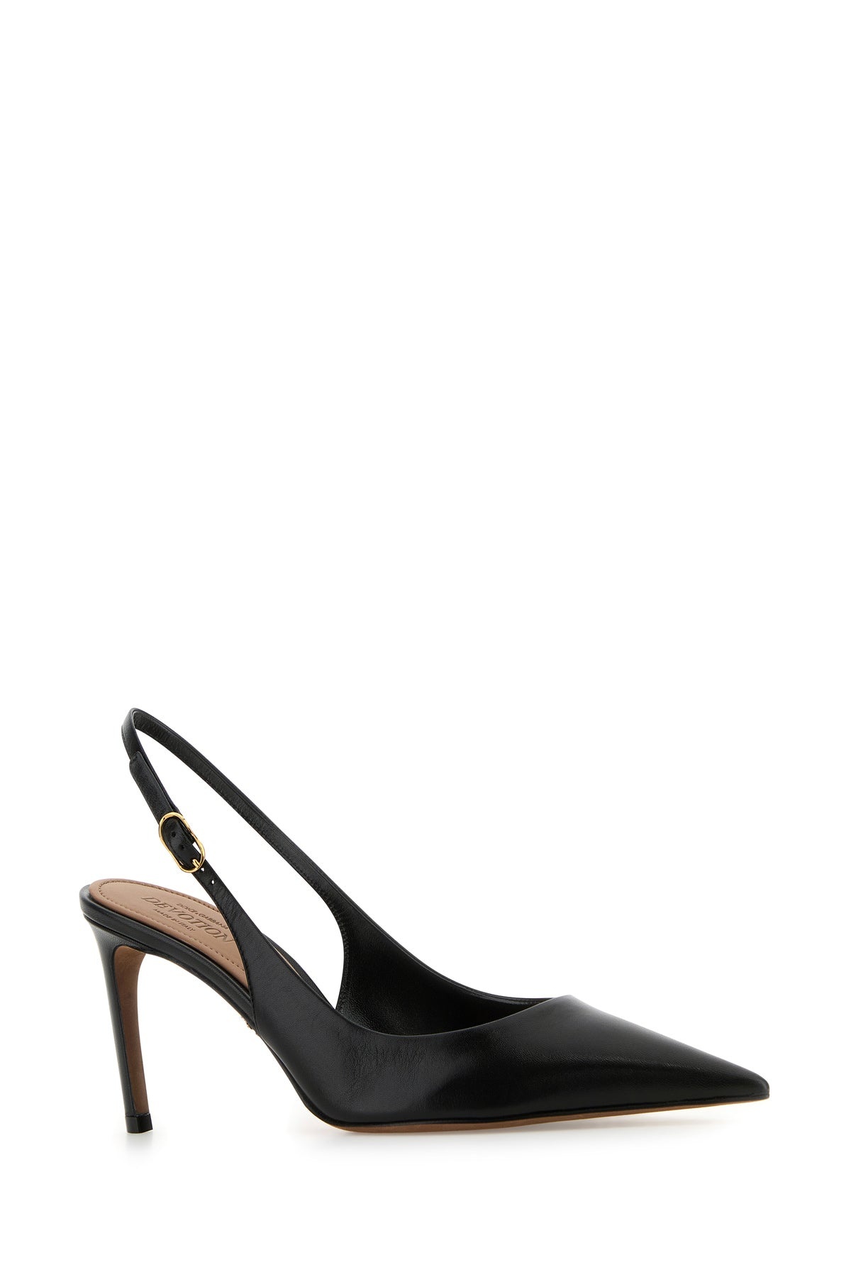 Black leather Devotion 75 pumps - 2