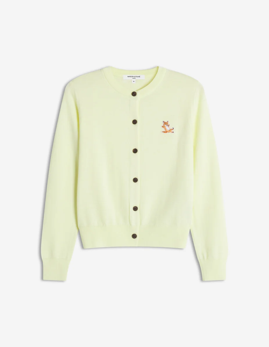 CHILLAX FOX MERINO REGULAR CARDIGAN - 1