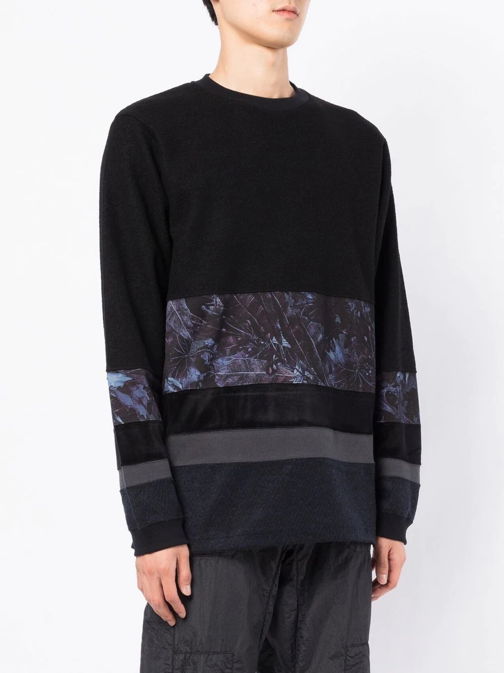 Contrasted Border sweatshirt - 3