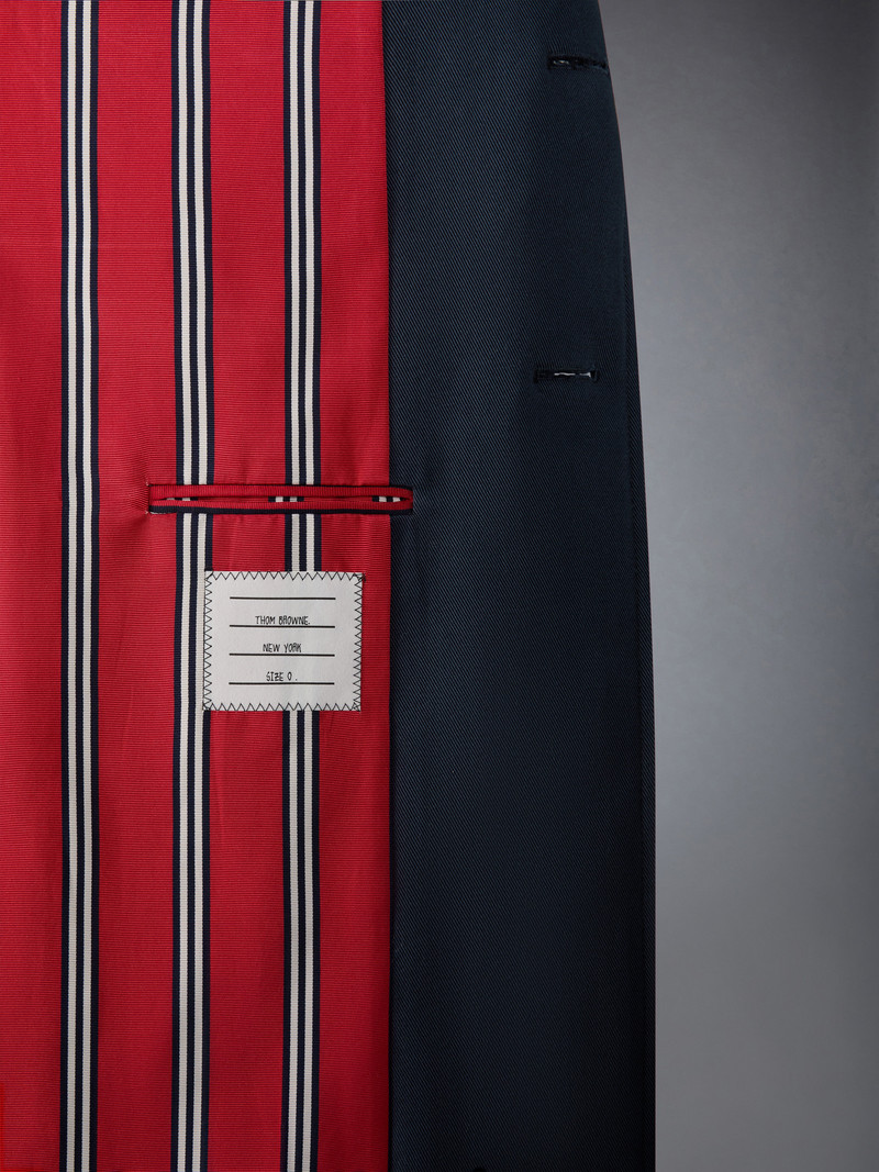 GABARDINE ELONGATED OVERCOAT 6