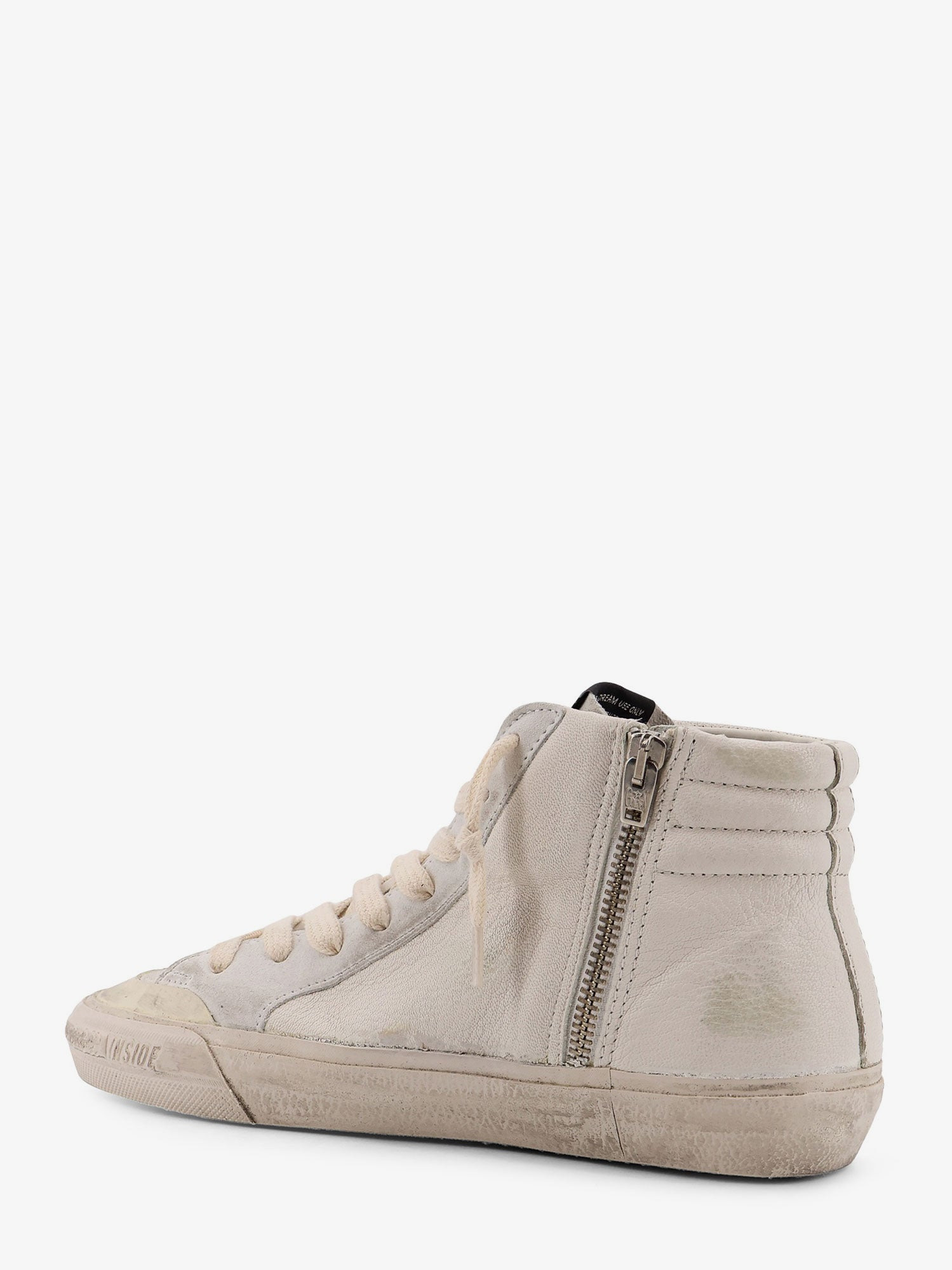 SLIDE PENSTAR CLASSIC LEATHER HIGH-TOP SNEAKERS - 3