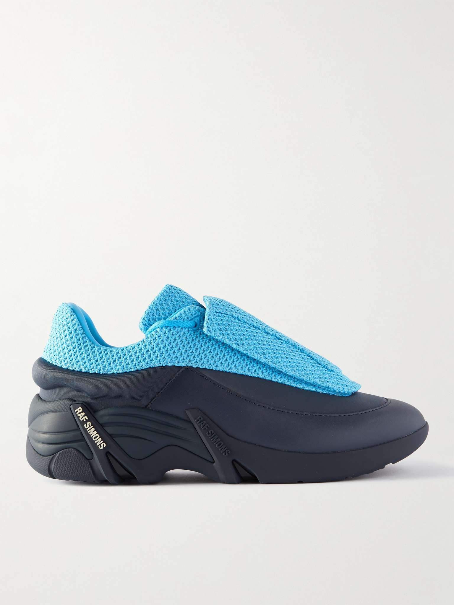 Antei Mesh, Faux Leather and Nylon Sneakers - 1