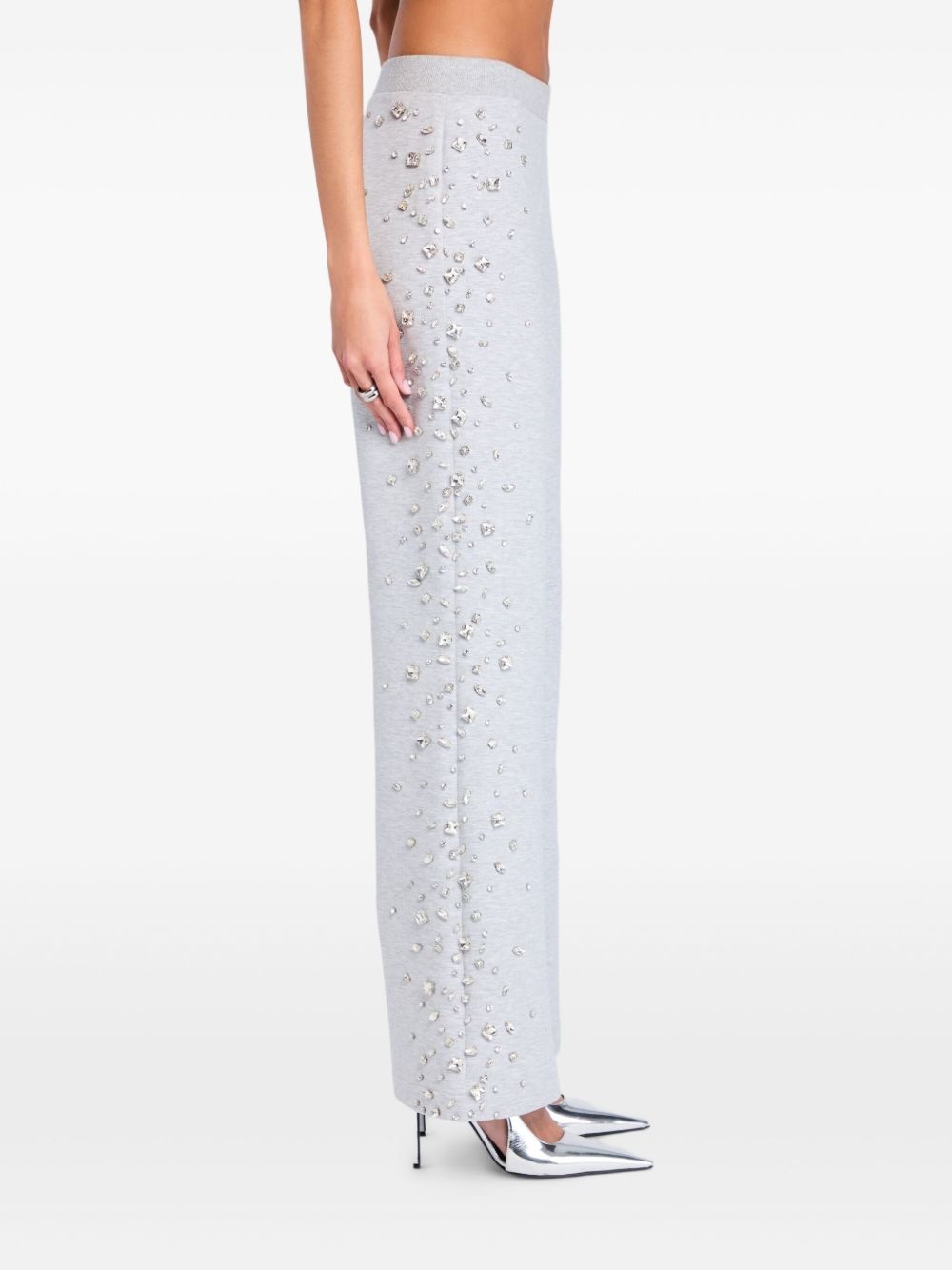 Carsyn crystal-embellished track pants - 6