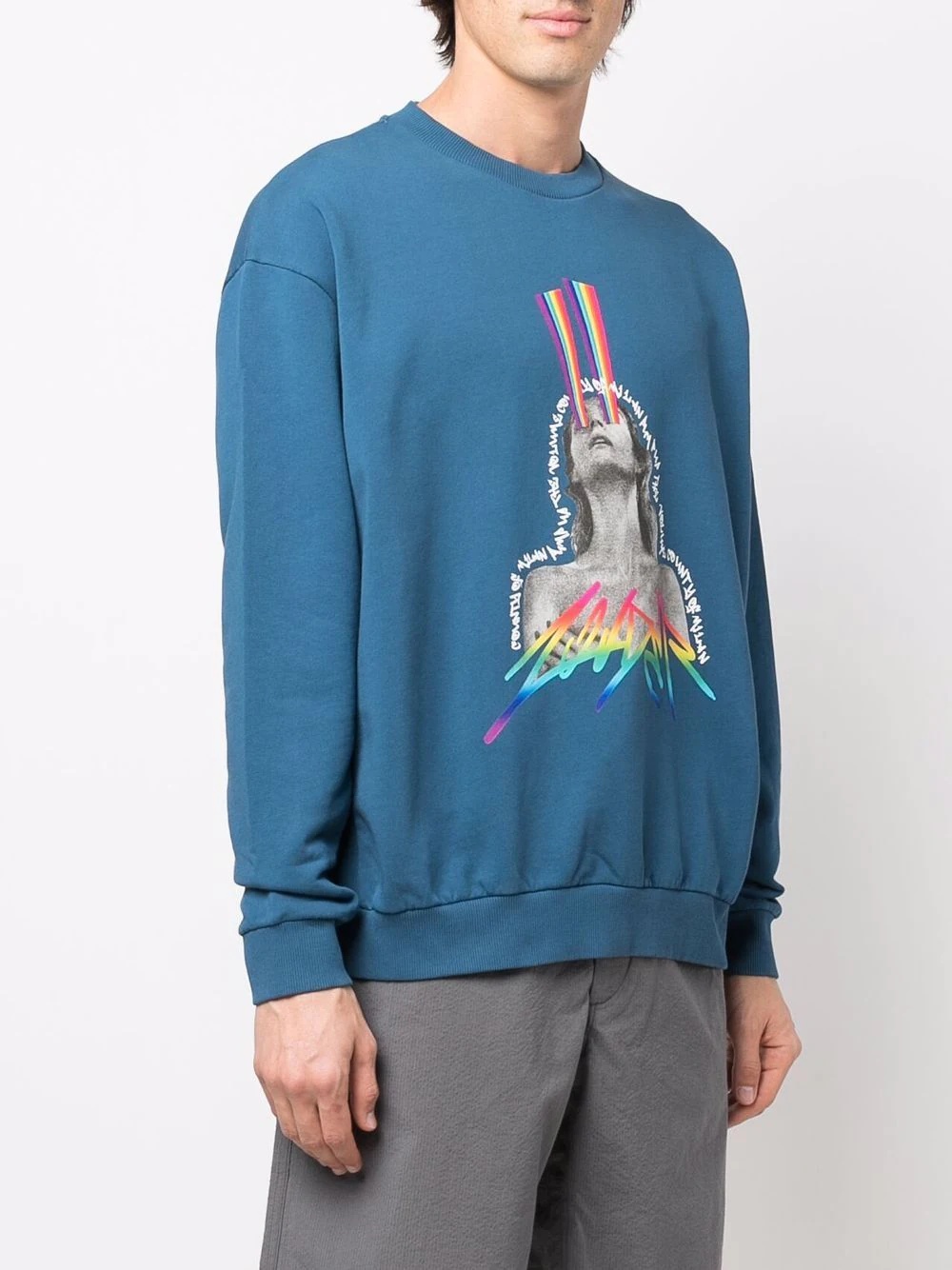 graphic print sweatshirt - 3