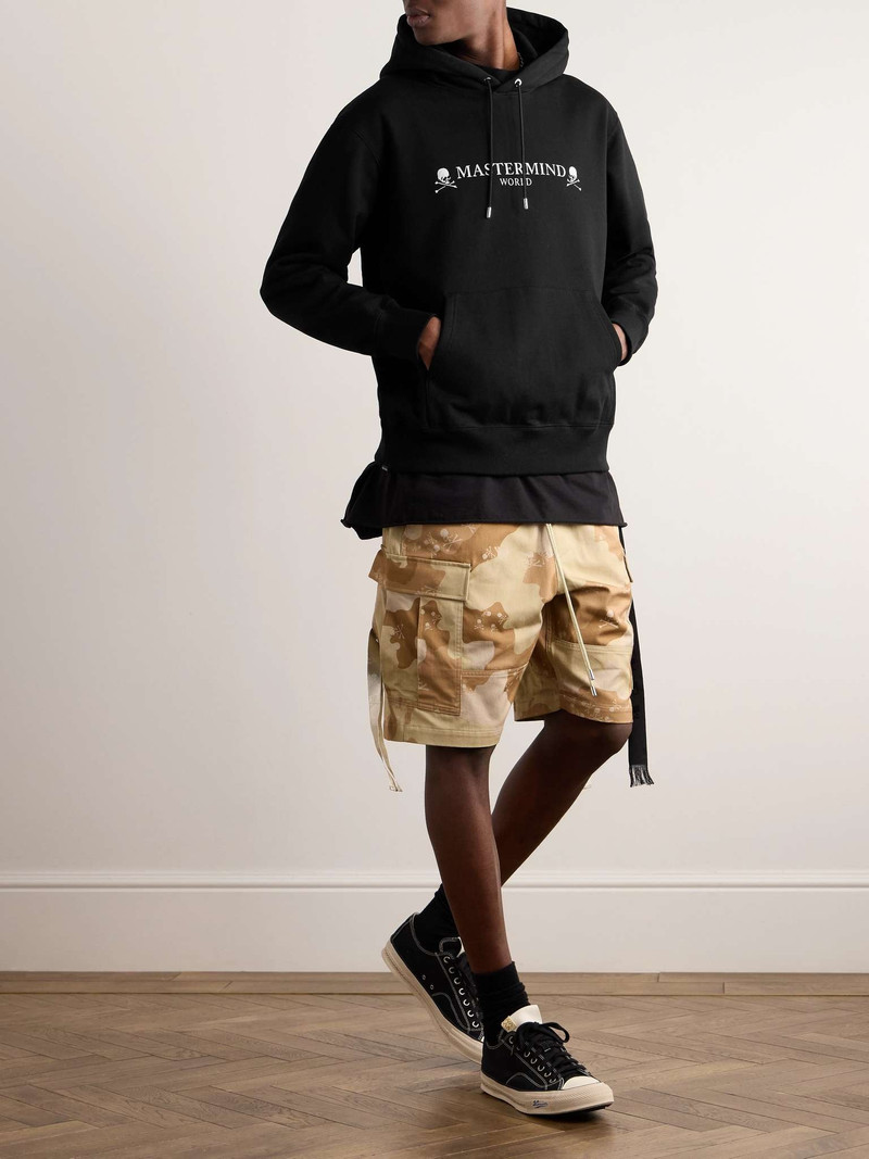MASTERMIND WORLD Logo-Print Cotton-Jersey Hoodie outlook