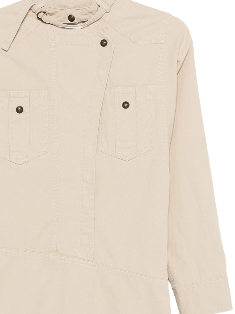 Nouria chest-pocket mini dress 3