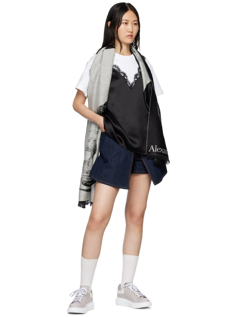 Alexander McQueen Oversized lace-up sneakers outlook