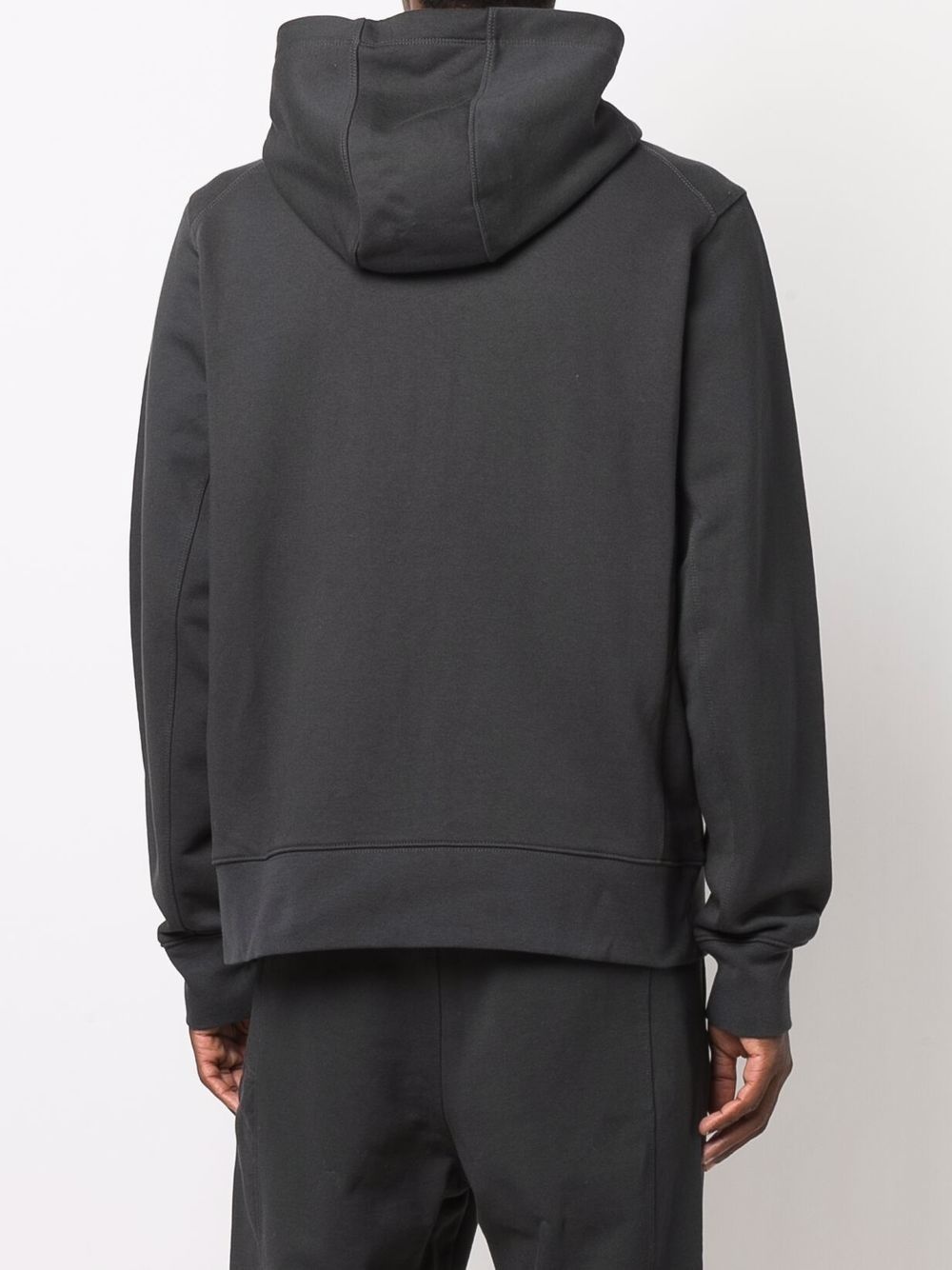 zip-up cotton hoodie - 4