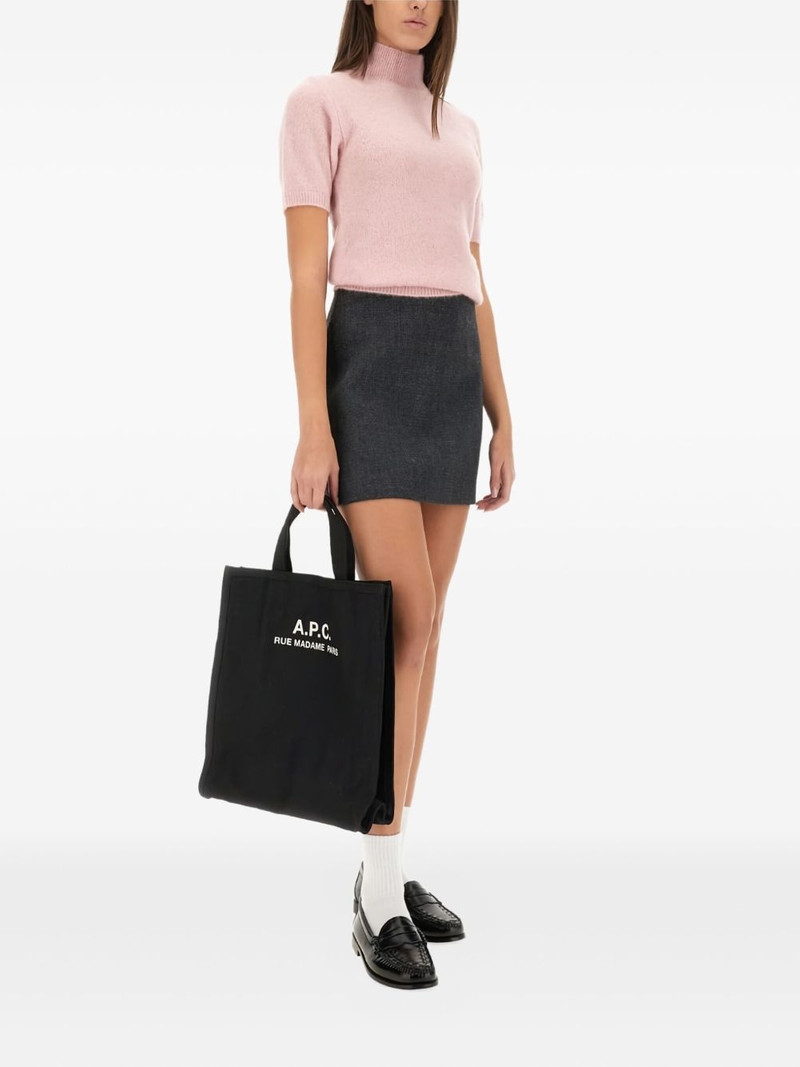 A.P.C. short-sleeve mock-neck jumper outlook