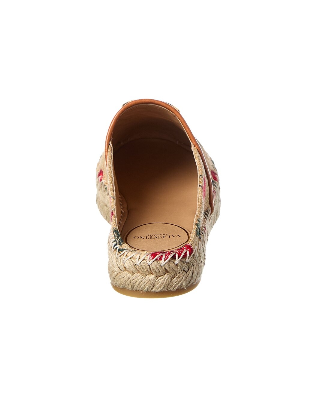 Valentino Cherryfic Leather-Trim Espadrille - 3