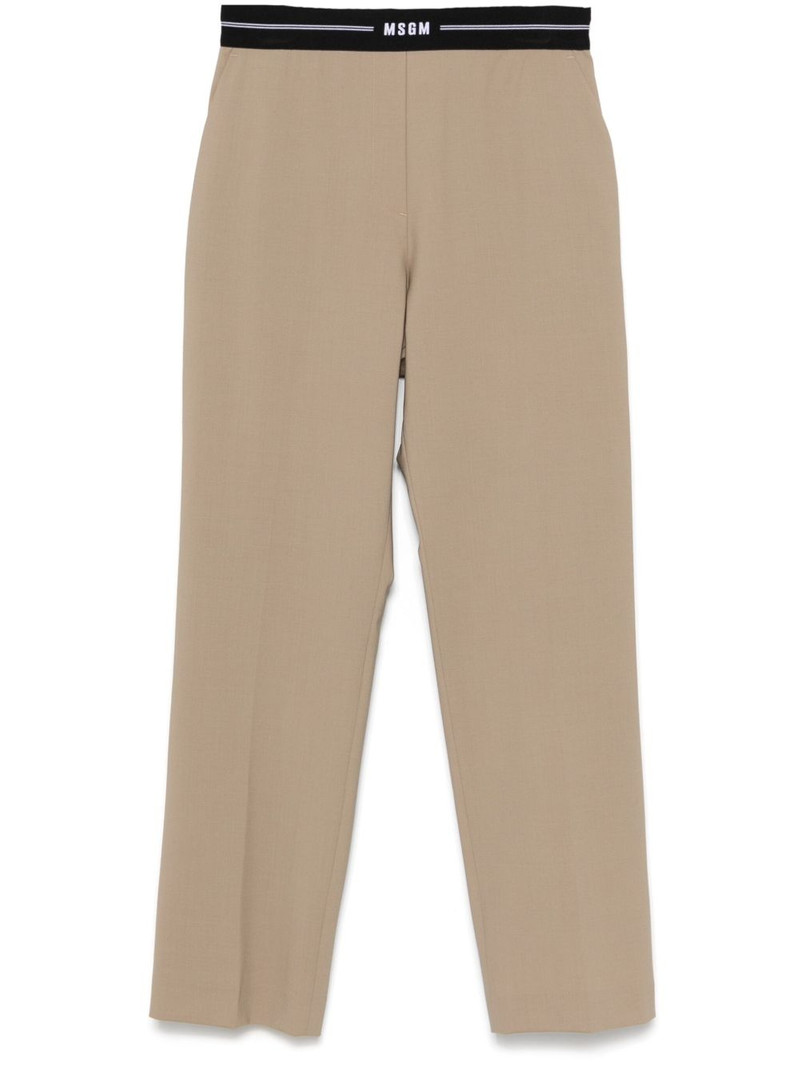 logo-waistband 바지 1