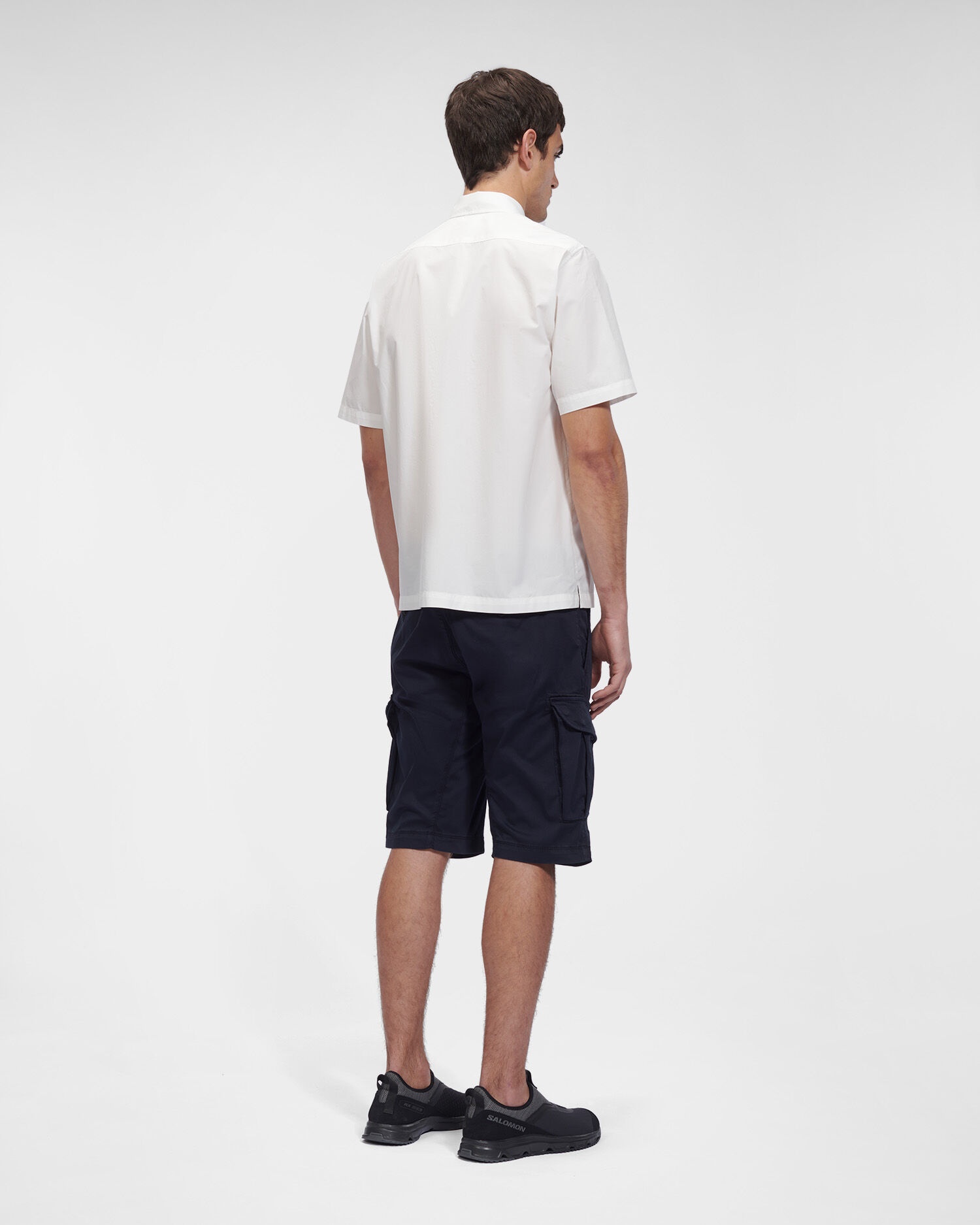 Popeline Label Style Logo Shirt - 4