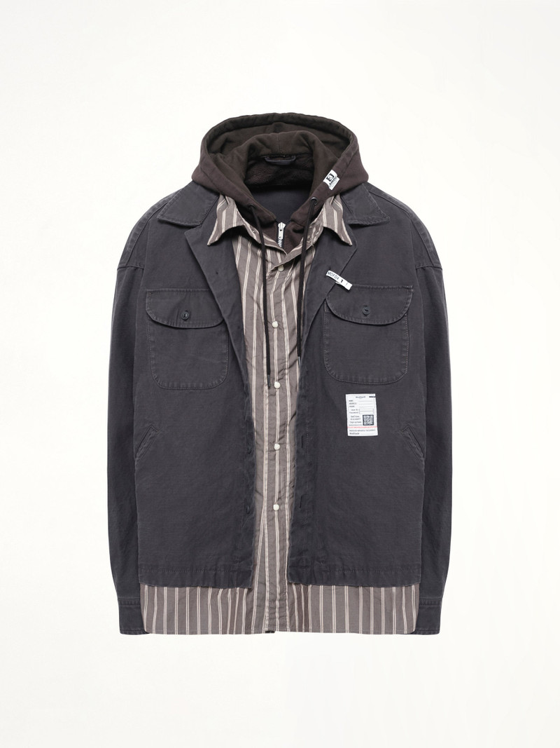 Maison MIHARAYASUHIRO Triple Layered L/S Shirts in Black outlook