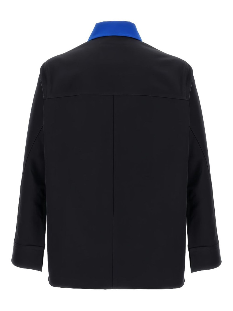 Givenchy logo-embroidered jacket outlook