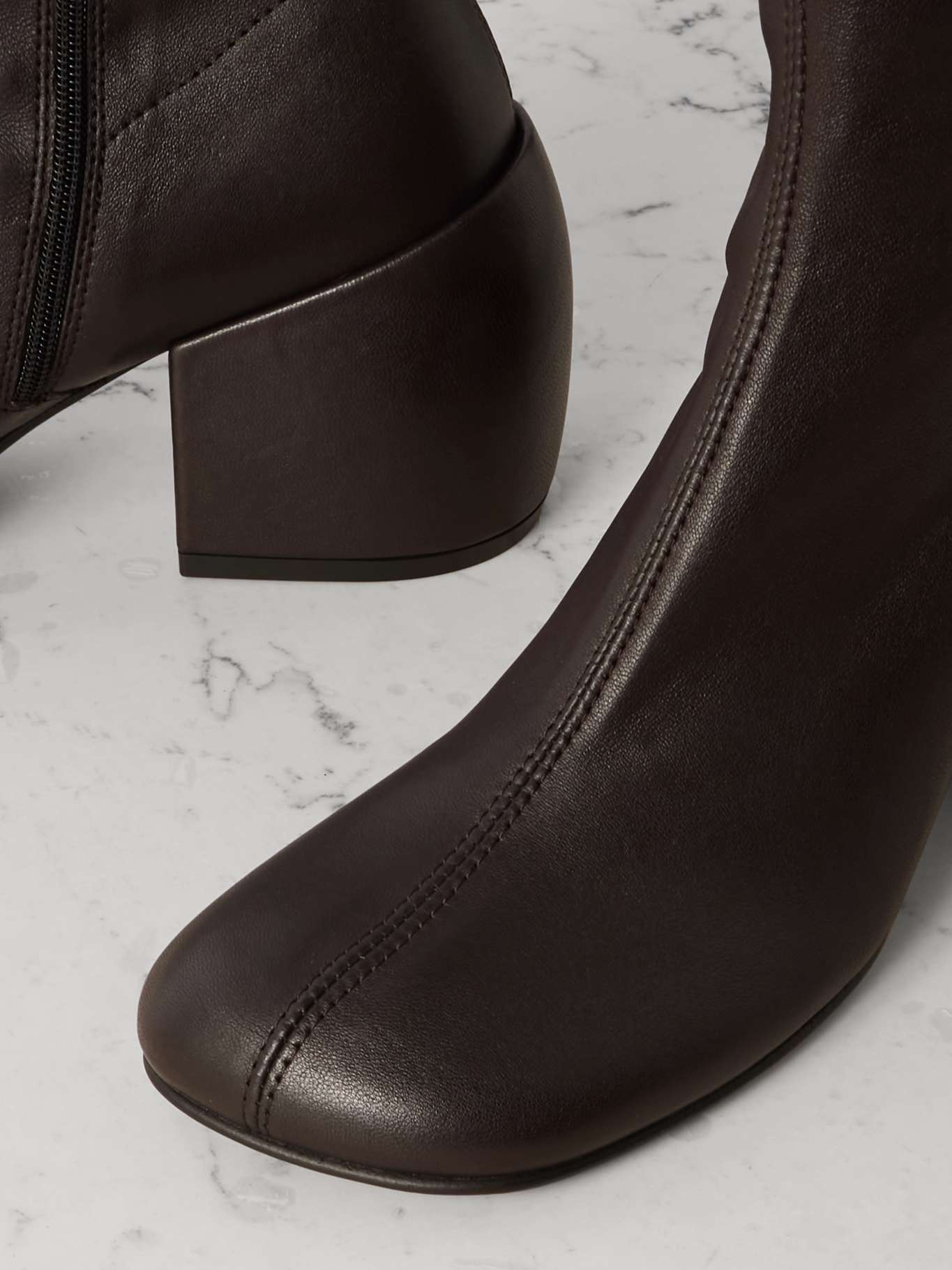 Leather ankle boots - 4