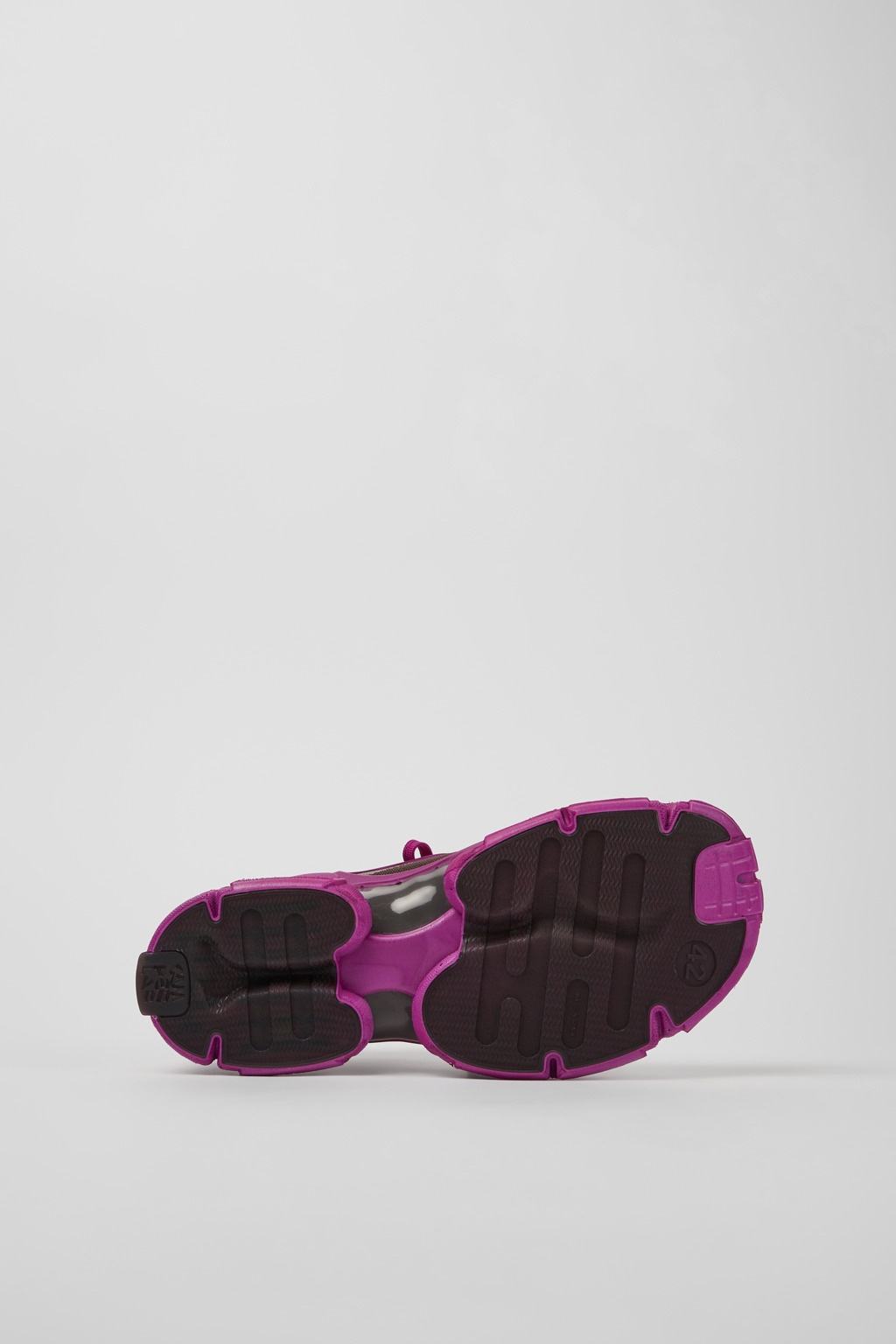 Purple caged sneakers - 5