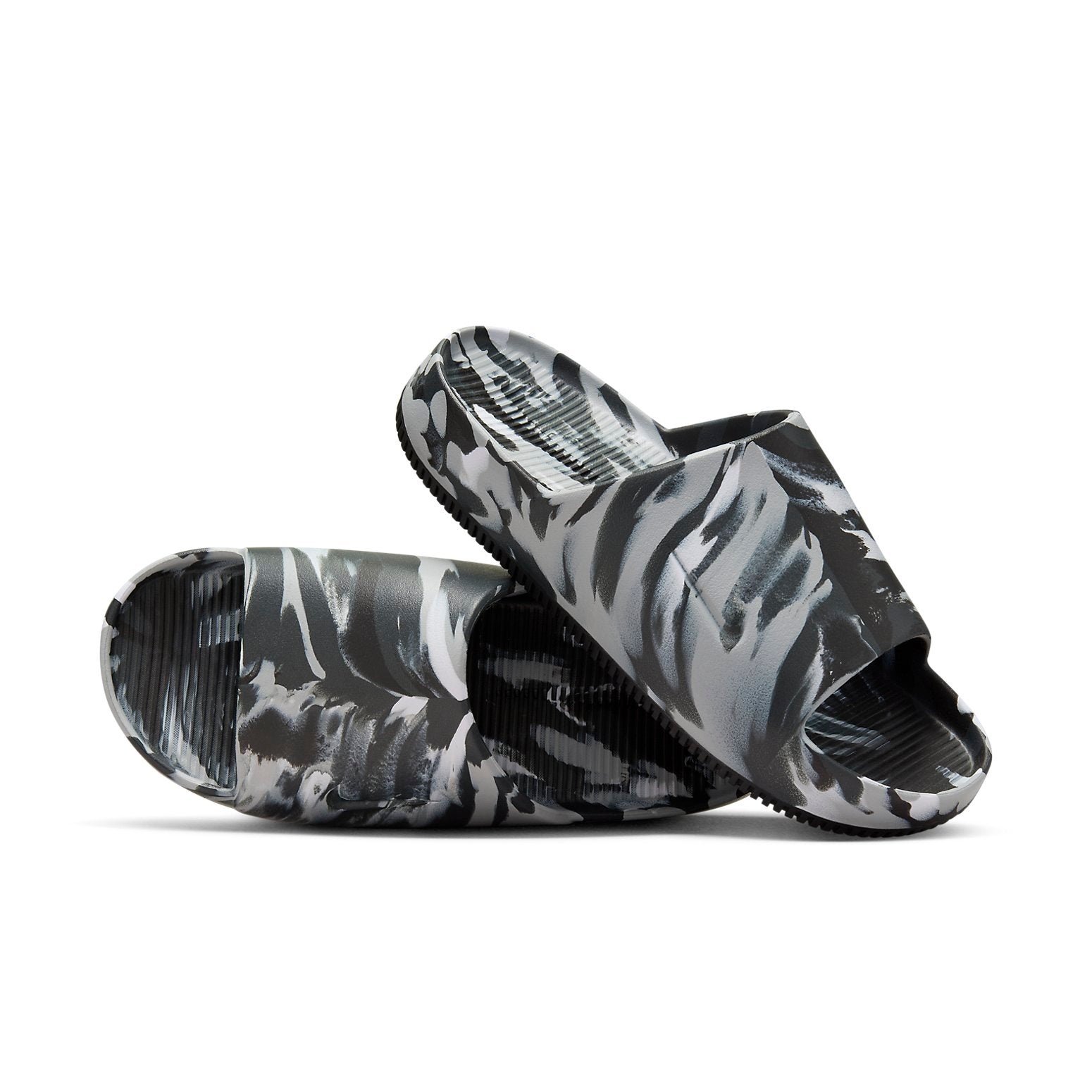 Nike Calm Slide 'Marble Black Grey' FV5637-001 - 3