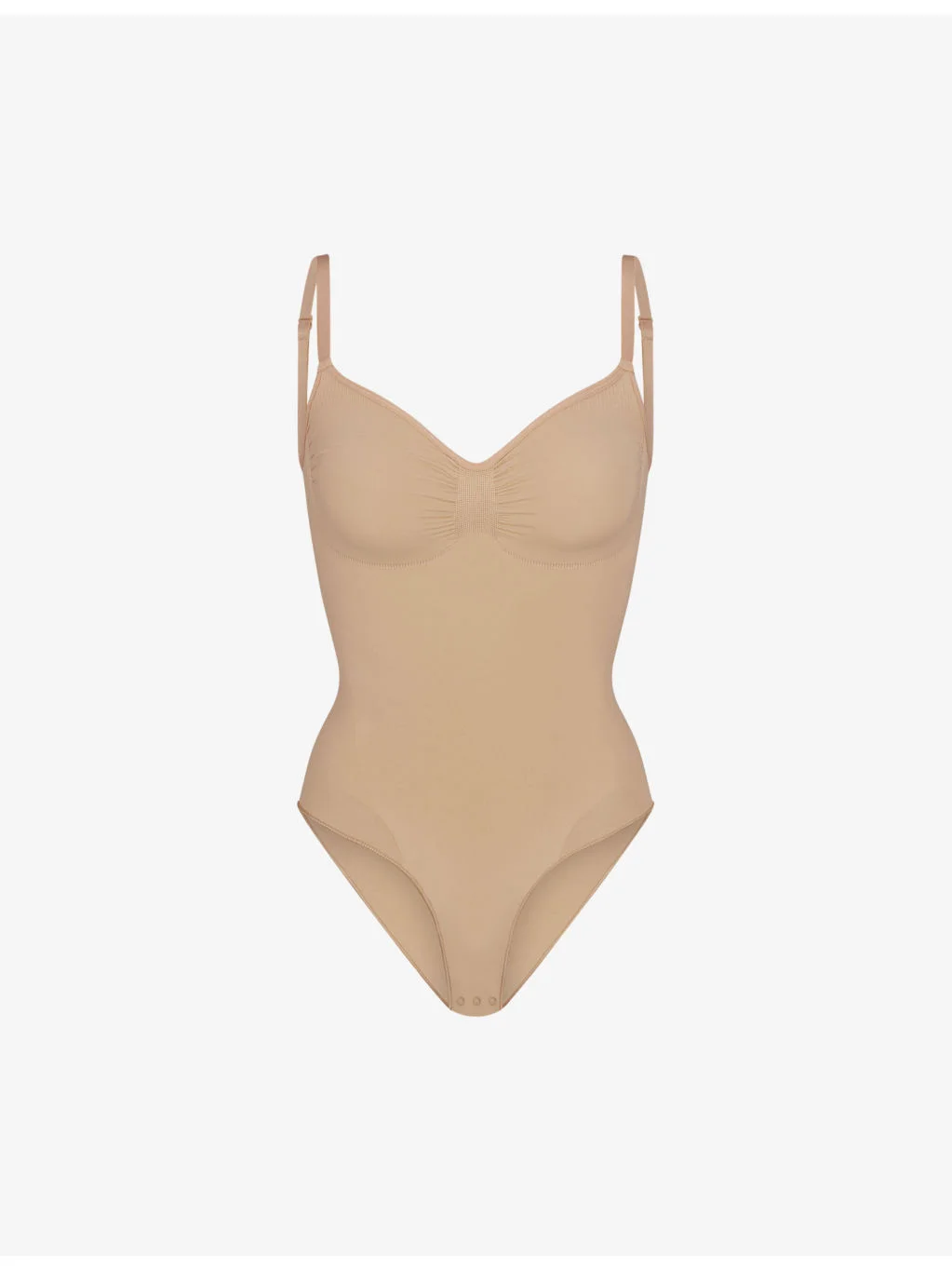 Sculpt ruched stretch-woven body - 1