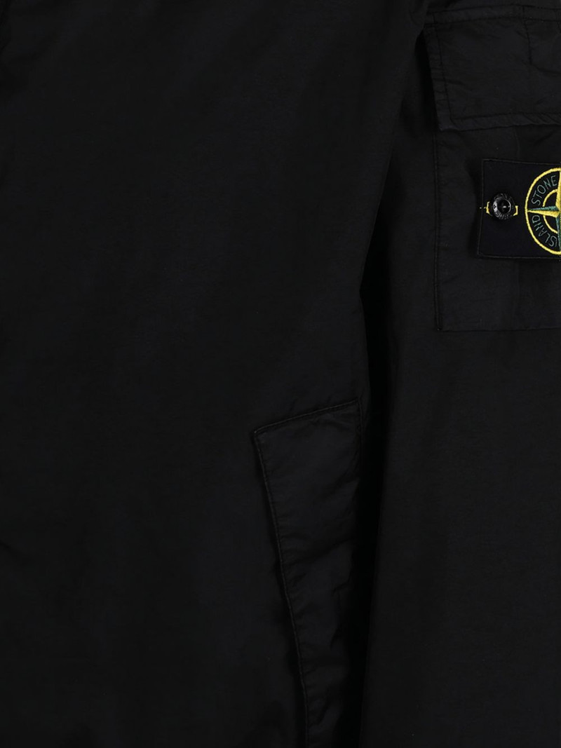 Compass-badge hooded jacket 4