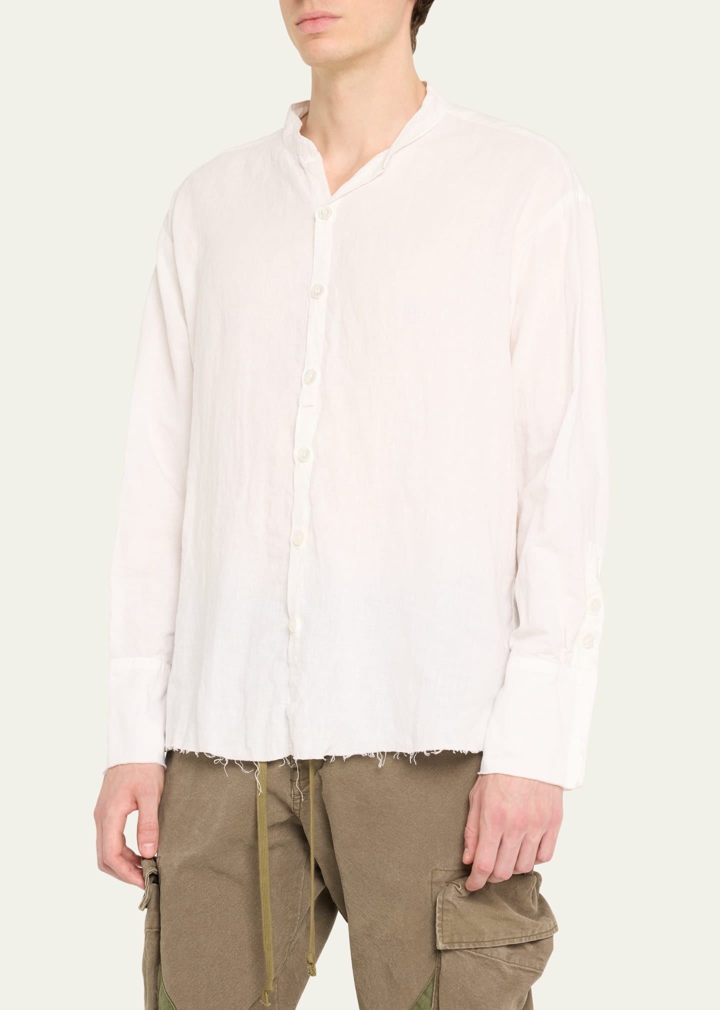 Men's Linen Studio Shirt - 4