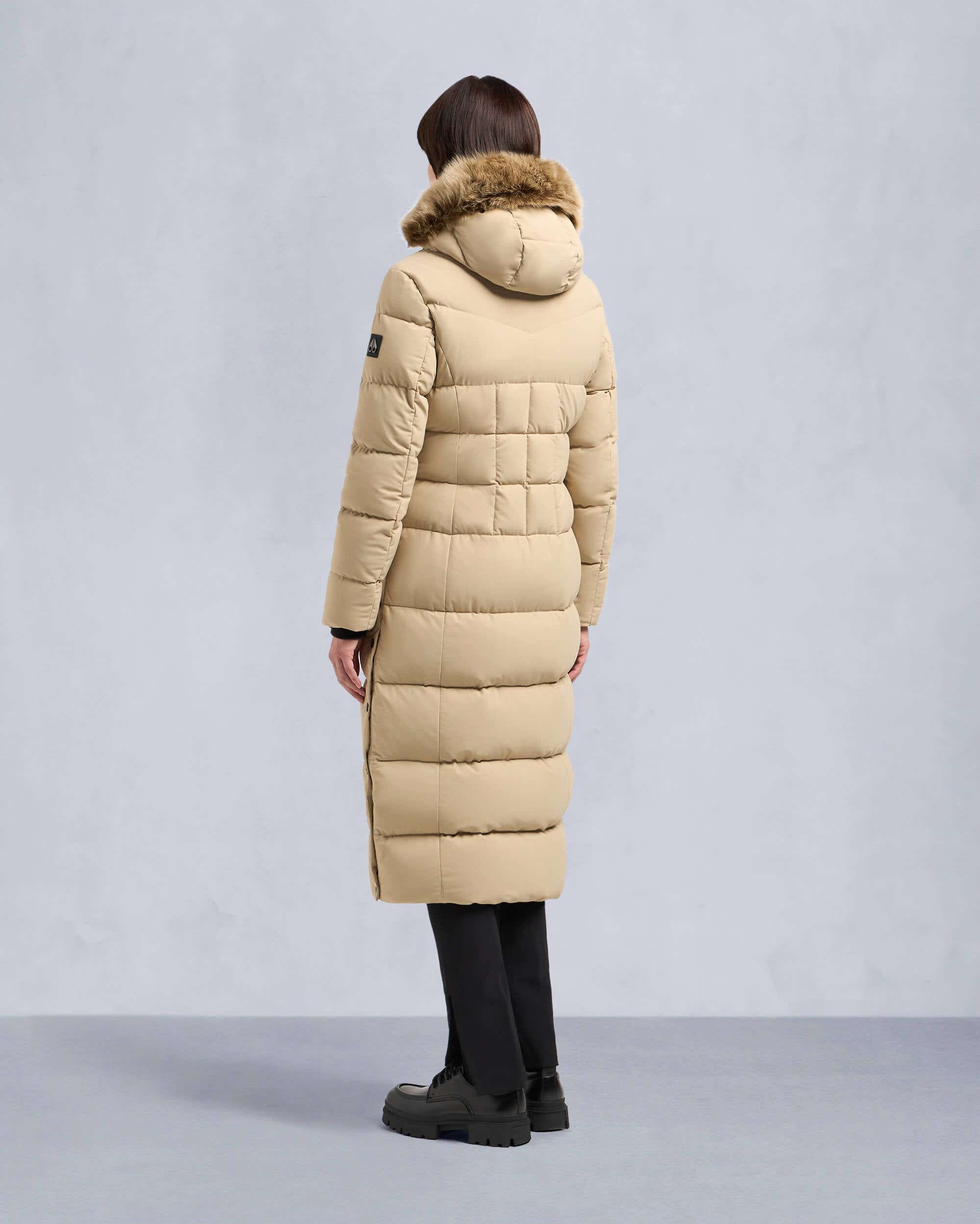 JOCADA SHEARLING LONG PARKA - 4