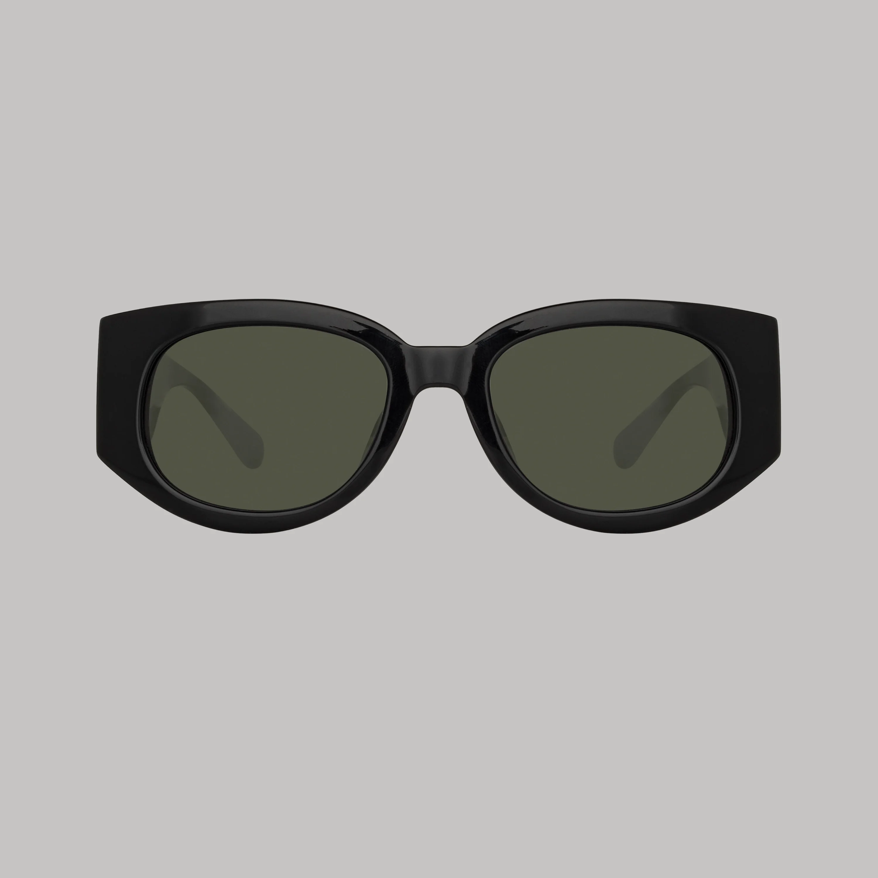 THE DEBBIE | D-FRAME SUNGLASSES IN BLACK (C1) - 1