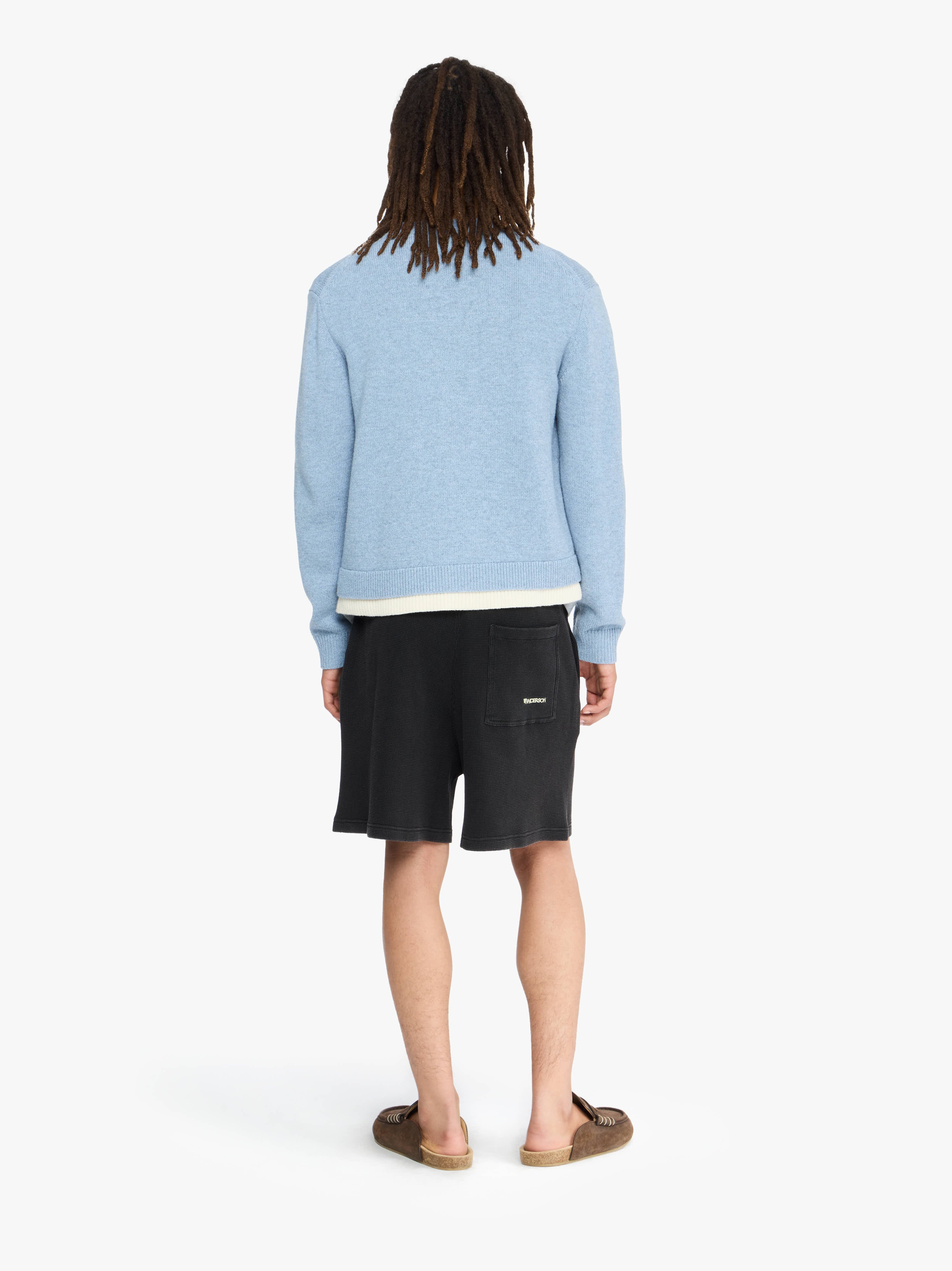 CONTRAST LAYERED CARDIGAN - 3