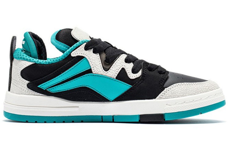 (WMNS) Li-Ning Wave Pro 'Black White Green' AECR044-1 - 2